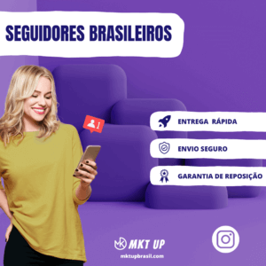 Seguidores Brasileiros para Instagram