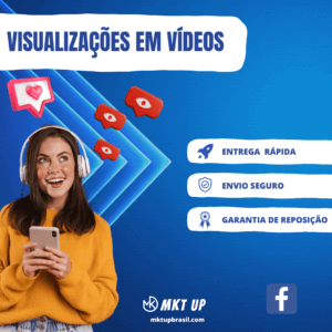 Visualizações em Vídeos no Facebook