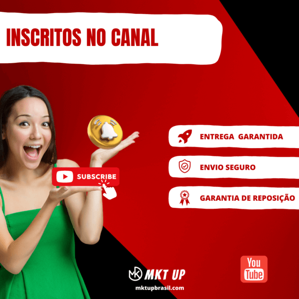 Inscritos no Canal do Youtube