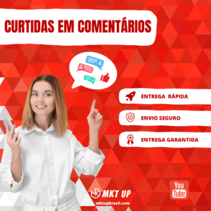 Curtidas em Comentário em Vídeos no Youtube