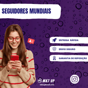 Seguidores Mundiais para Instagram