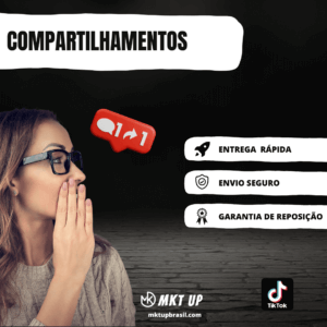 Compartilhamentos de Vídeos no Tiktok