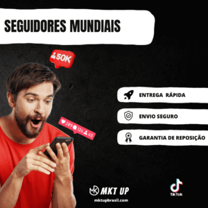 Seguidores Mundiais para Tiktok