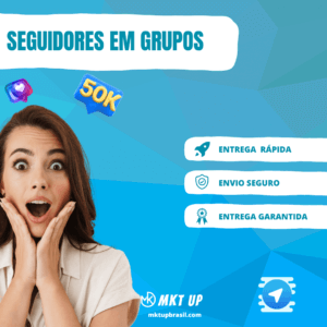 Seguidores em Grupos no Telegram
